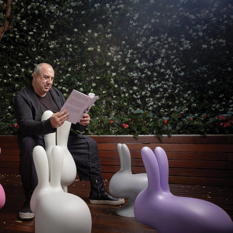 Qeeboo RABBIT Chair Dove Grey