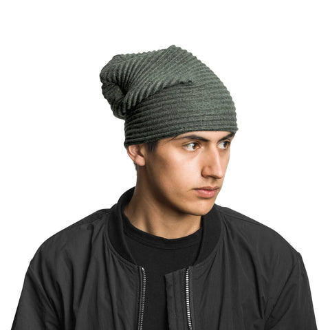 Design House Stockholm Pleece Beanie Forest Green