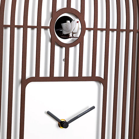 Diamantini & Domeniconi Cuckoo Wall Clock Rust