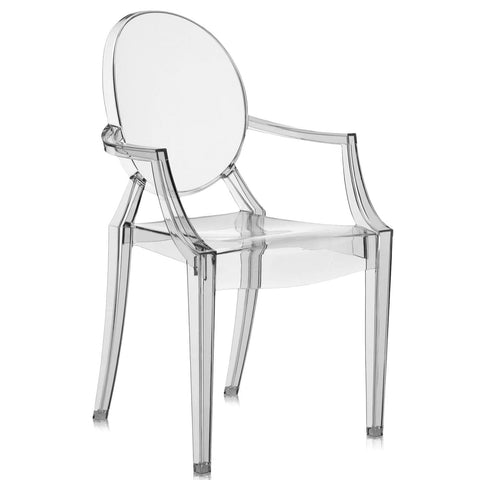 Kartell Louis Ghost Armchair 2pcs by Philippe Starck