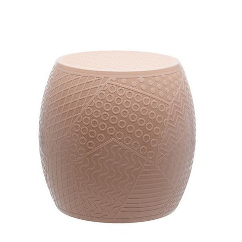 Kartell ROY Stool Side Table Pink