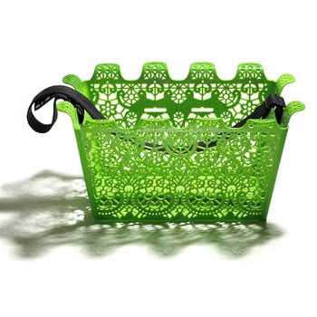Design House Stockholm Carrie Bicycle Basket Green