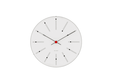Arne Jacobsen Bankers Wall Clock 16cm