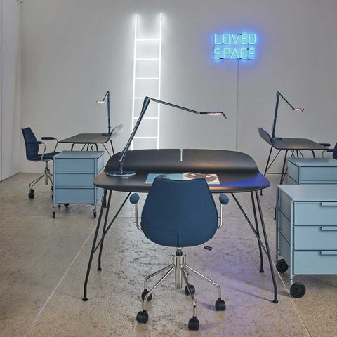 Kartell Earl of Wood Black Ex Showroom by Philippe Starck