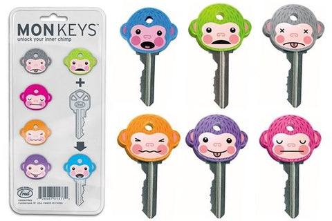 Fred Monkeys Key Caps 6pcs