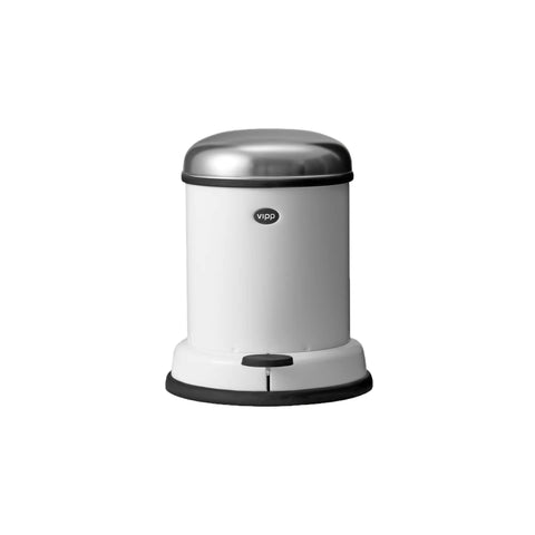 Vipp 14 Bathroom Pedal Bin White