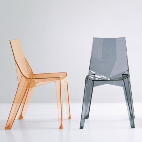 Bonaldo Poly Chair Smoke Grey by Karim Rashid