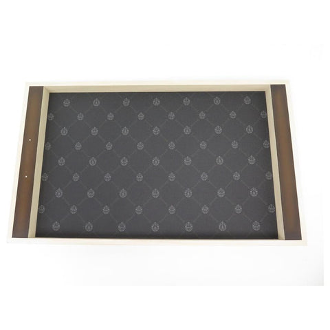 Berluti Signature Venezia Leather & Wood Tray