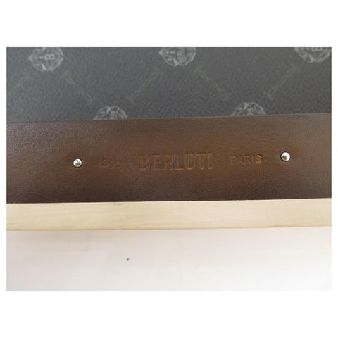 Berluti Signature Venezia Leather & Wood Tray