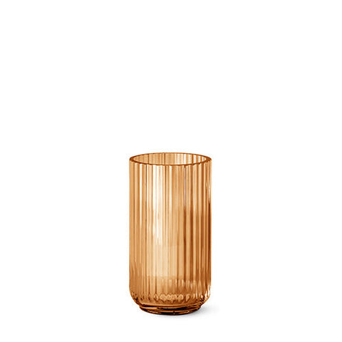 Lyngby Glass Vases Amber 25cm