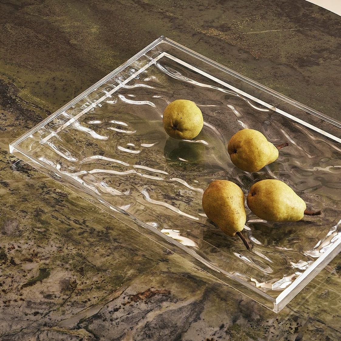 Kartell DUNE L Tray Mario Bellini Chrome | Panik Outlet