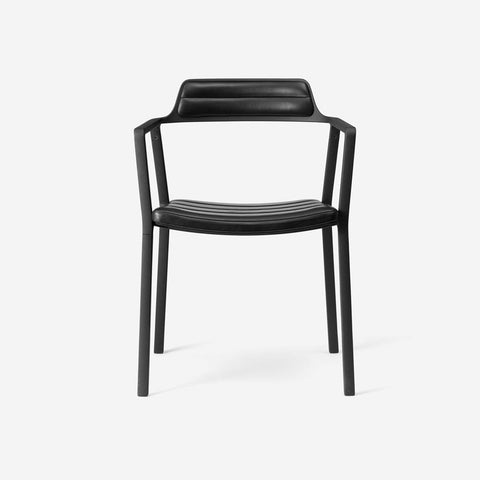 Vipp 451 Chair w Leather Black Ex Showroom