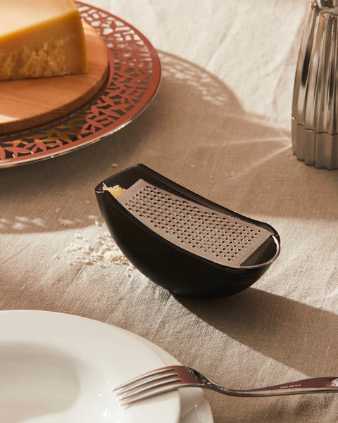 Alessi Parmenide Grater with Cheese Cellar