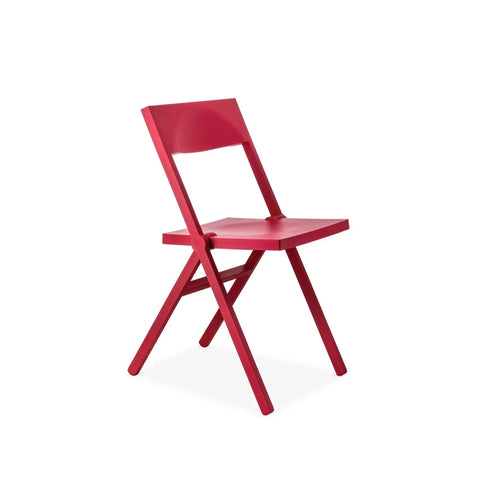 Alessi Piana Folding Red Chair by David Chipperfield