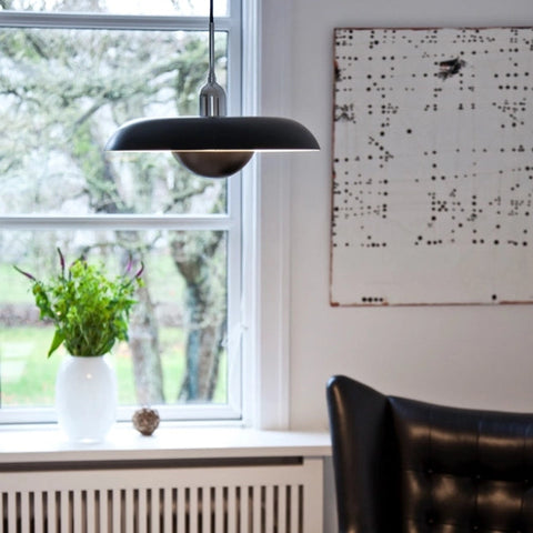 Piet Hein RA 400 Red Pendant Light 1931 Very Rare