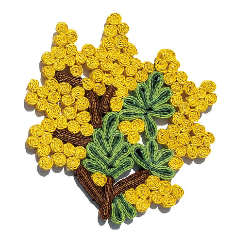 Seletti Florigraphie Mimosa Mat