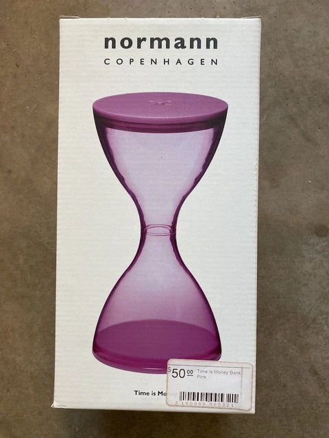 Normann Copenhagen Time is Money Pink by Karim Rashid