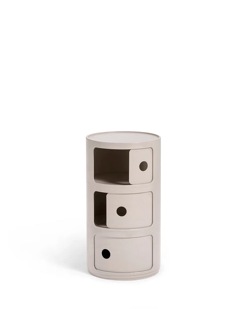 Kartell BIO Storage Componibili cream
