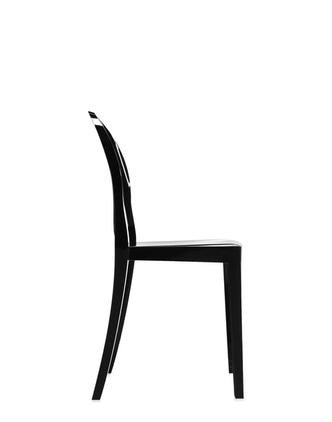 Kartell Victoria Ghost Chair Black by Philippe Starck