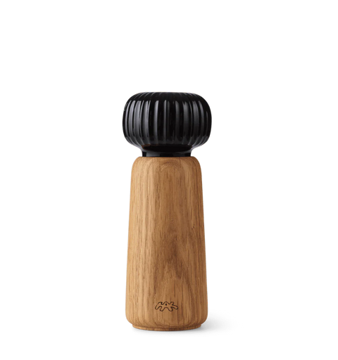 Kahler Hammershoi Grinder Salt and Pepper H 18cm Black