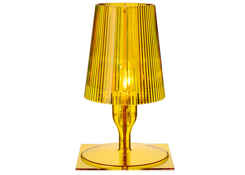 Kartell TAKE Table Light Transparent yellow