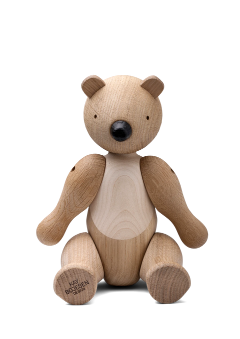 Kay Bojesen Bear oak figurine