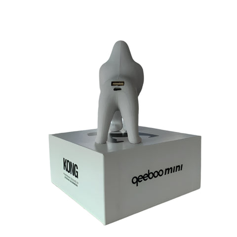 Qeeboo KONG Gorilla USB Charger Grey