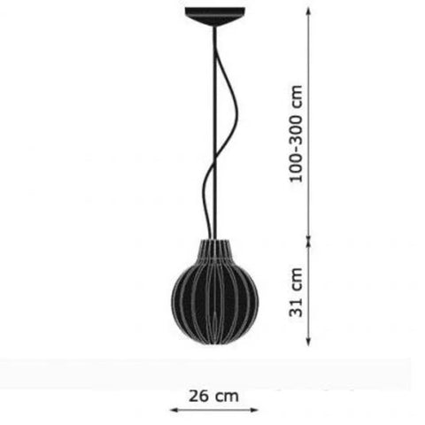 Luceplan Agave 26 Suspension Light