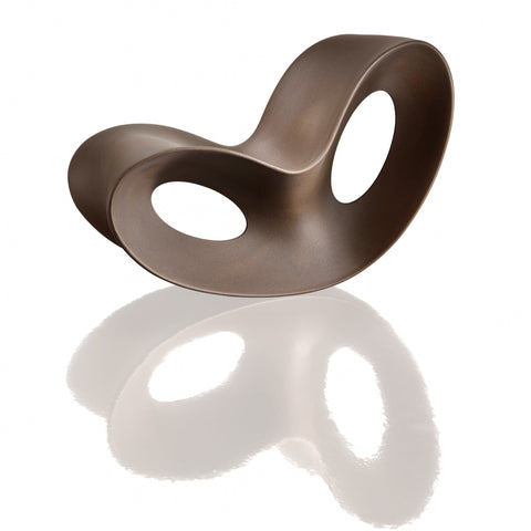 Magis Voido Rocking Chair Rust Brown by Ron Arad