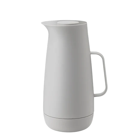 Stelton  Vacuum Jug 1L Light Grey Norman Foster