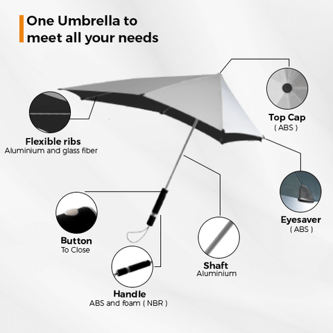 Senz Original Storm umbrella Bambo Stripes