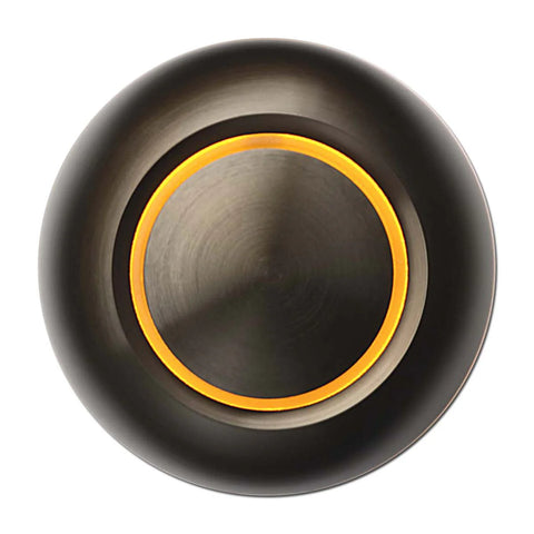 Spore True BRONZE Doorbell Button Amber