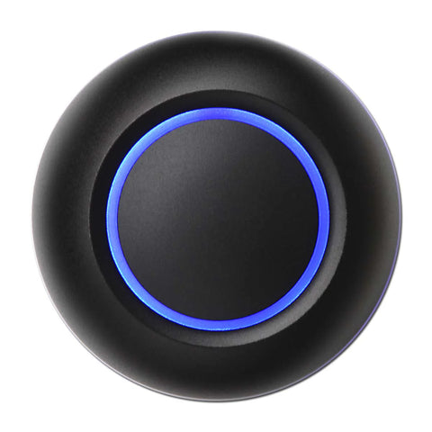 Spore True Black Doorbell Button Blue