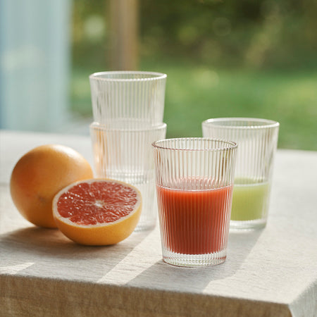 Stelton Glass Tumblers 33 cl 6pcs PILASTRO