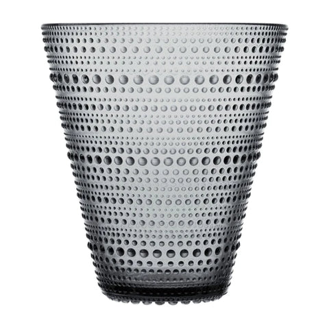 Iittala Glass Vase 15 cm KASTEHELMI Grey