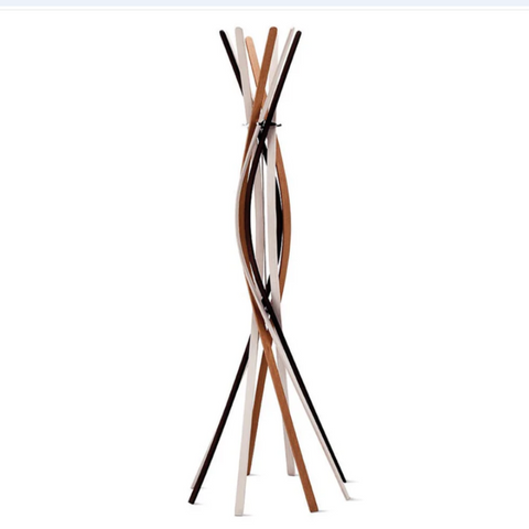 Horm TWIST Coat Stand tricolour beech