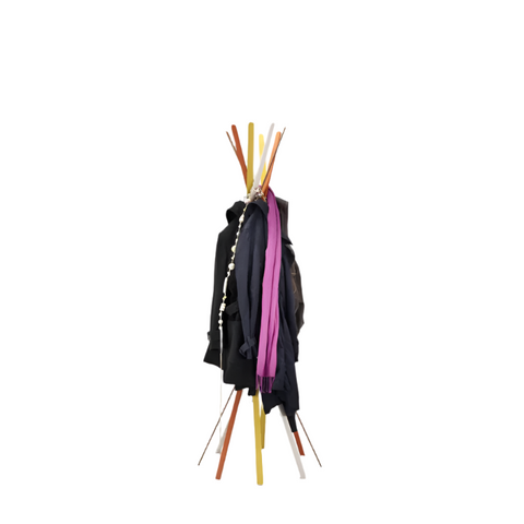 Horm TWIST Coat Stand multicolour beech