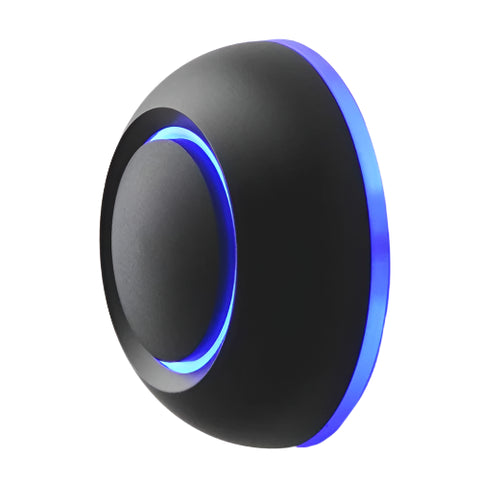 Spore True Black Doorbell Button Blue