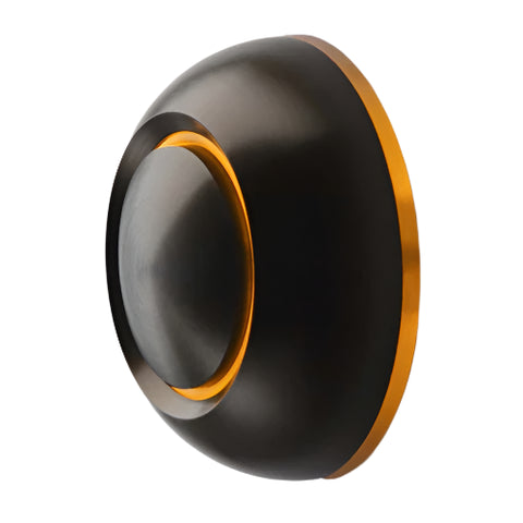 Spore True BRONZE Doorbell Button Amber