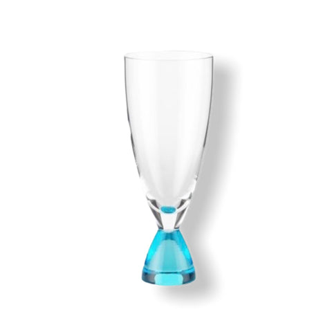 Alessi Din Don Blue Champagne Flute