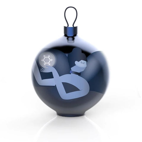 Alessi Blue Christmas Bauble