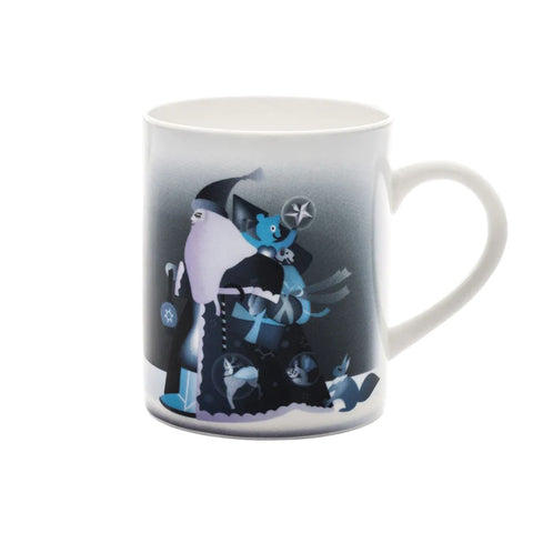 Alessi Blue Christmas Mug