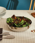 Alessi Salad Serving Bowl Stainless Steel | Panik Design