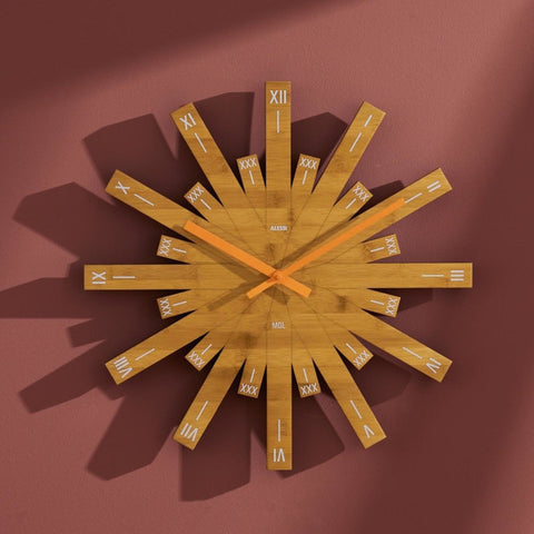 Alessi Wall Clock Sunny Time Raggiante | Panik Design