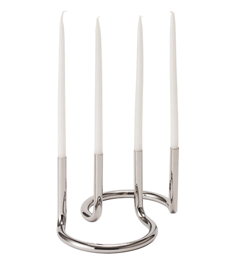 ArchitectMade Gemini Candleholder Steel
