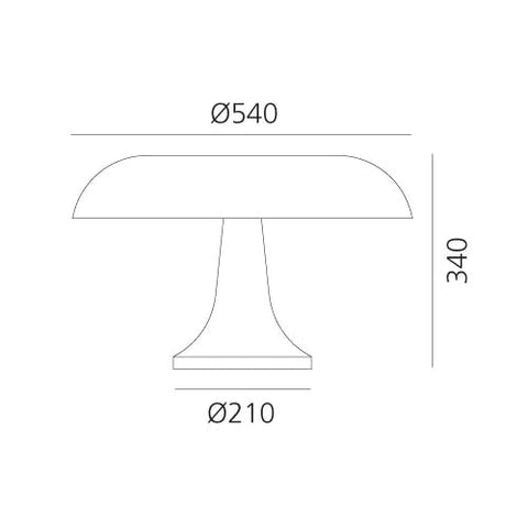 Artemide Table Lamp NESSINO | Panik Design