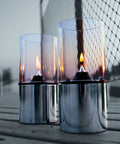 Stelton - Oil Lamp with Clear Glass Shade 1005