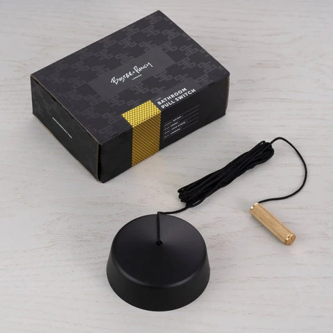 Buster and Punch Steel Bathroom Pull Switch