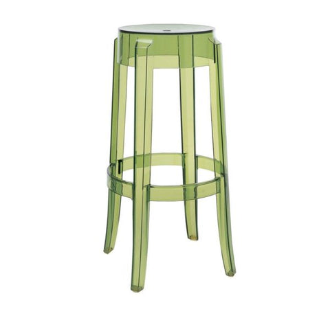 Kartell Charles Ghost Counter Stool 65cm Ex Showroom