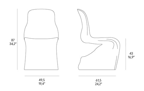 Casamania HER Chair matt black
